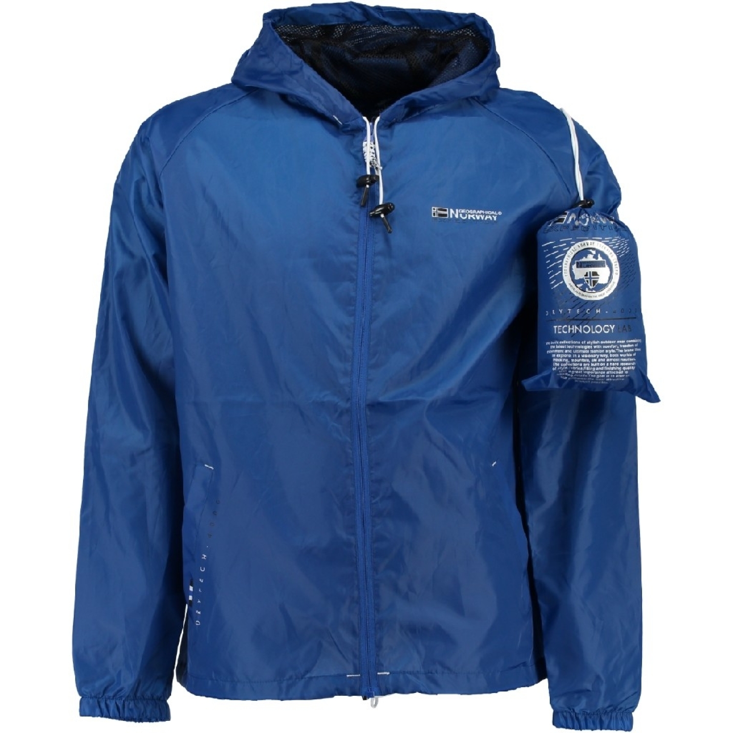 Geographical Norway Herren Regenjacke Wasserabweisend BATO Windjacke Regenmantel