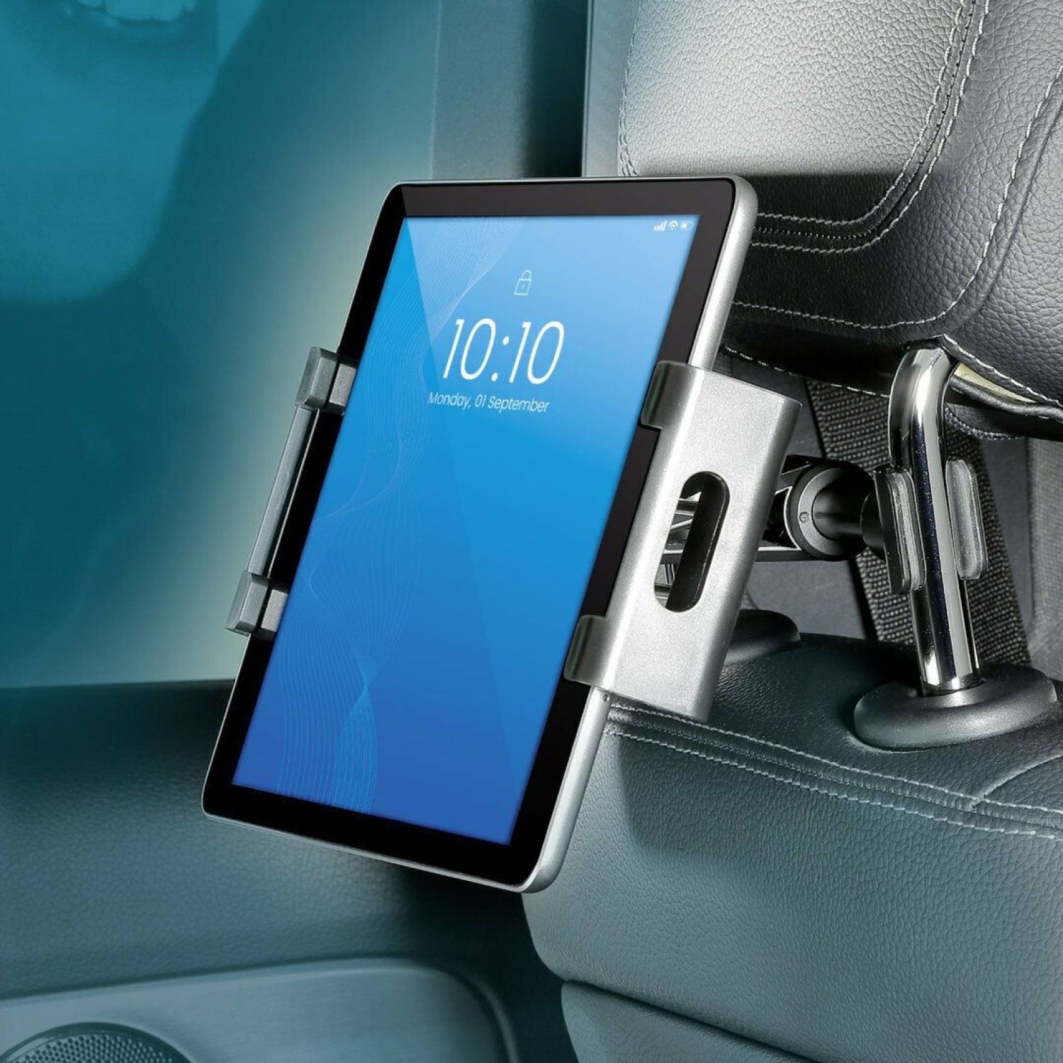 Tablet-Halterung Für Auto-Kopfstütze – Universell Für IPad, Galaxy Tab & Handys, Schwarz