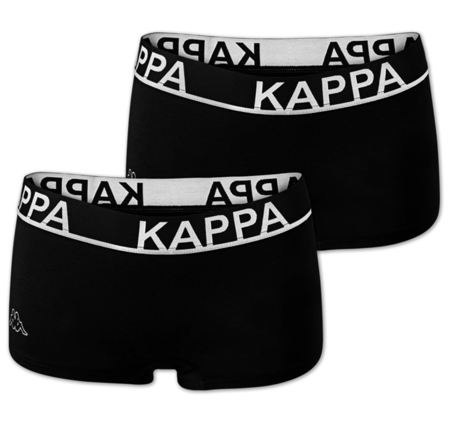 KAPPA Damen-Panty Hüftslip Unterhose Tanga Dessous Sport Unterwäsche 2er Pack