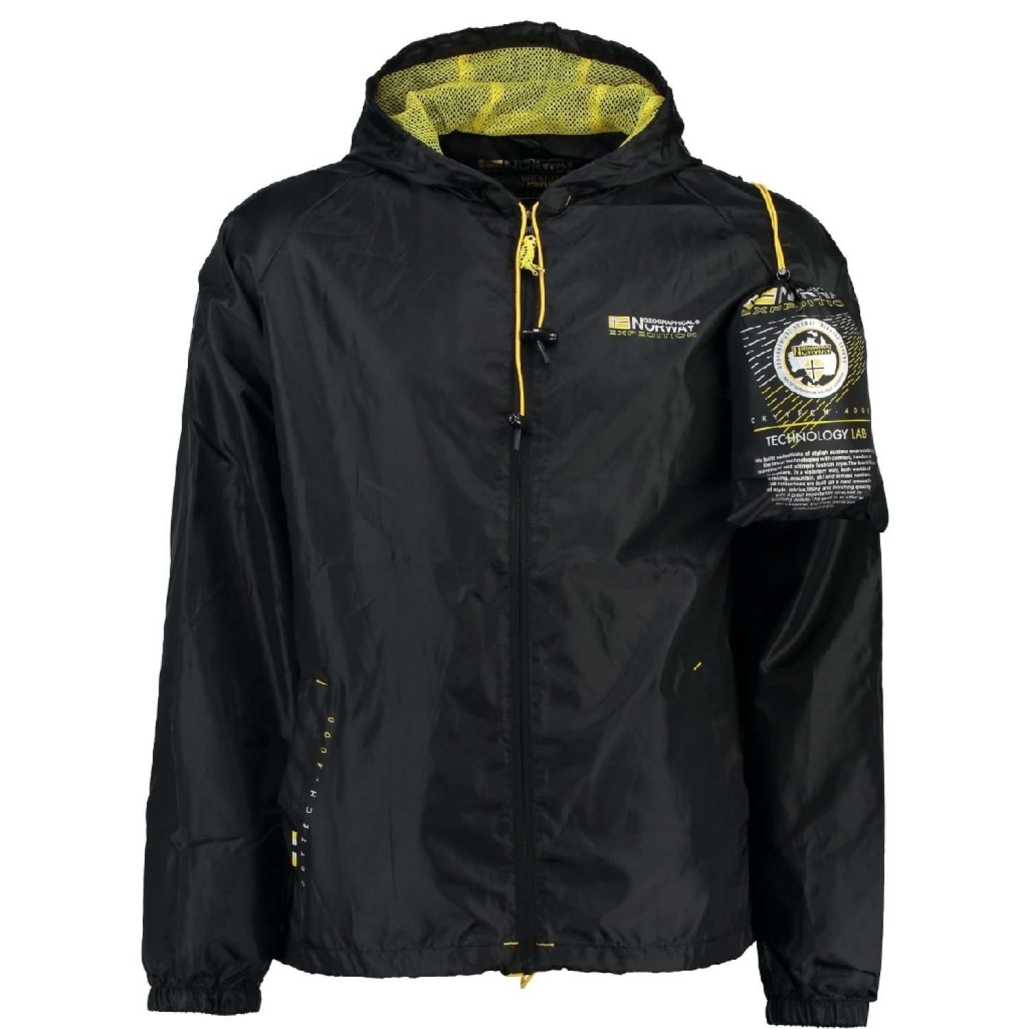 Geographical Norway Herren Regenjacke Wasserabweisend BATO Windjacke Regenmantel